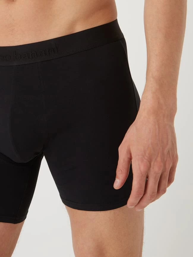 Blitzangebot ✔️ Bruno Banani Trunks Mit Stretch-Anteil Im 2er-Pack Modell 'Long Life' - Schwarz ? 3 Blitzangebot ✔️ Bruno Banani Trunks Mit Stretch-Anteil Im 2er-Pack Modell 'Long Life' - Schwarz ? – Bild 3