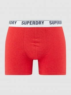 Coupon ⭐ Superdry Trunks Mit Stretch-Anteil - Rot Meliert ?