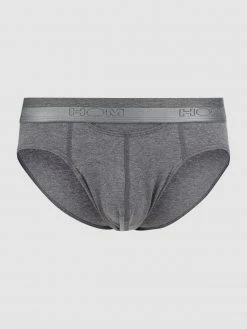 Bestes Angebot ⌛ HOM Slip Mit Stretch-Anteil - Anthrazit Meliert ?