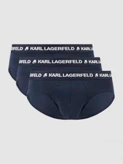 Blitzangebot ? Karl Lagerfeld Slip Mit Stretch-Anteil Im 3er-Pack - Marineblau ❤️