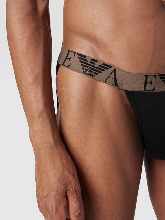 Besorgen ❤️ Emporio Armani Jockstrap Mit Logo-Bund Im 2er-Pack Modell 'BOLD MONOGRAM' - Schwarz ? 3 Besorgen ❤️ Emporio Armani Jockstrap Mit Logo-Bund Im 2er-Pack Modell 'BOLD MONOGRAM' - Schwarz ? – Bild 3