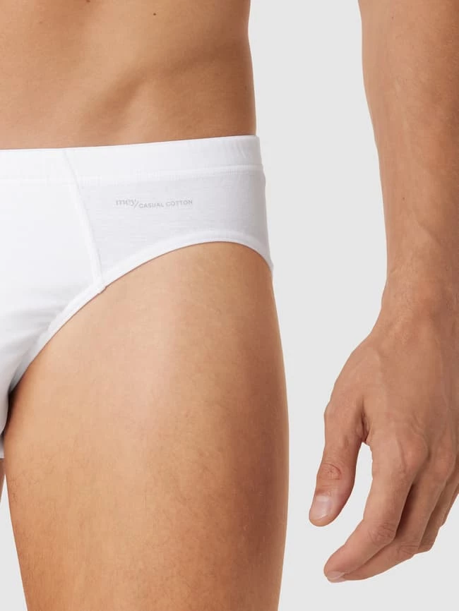 Budget ? Mey Slip Mit Stretch-Anteil Modell 'CASUAL COTTON Jazz-Pants' - Weiß ? 3 Budget ? Mey Slip Mit Stretch-Anteil Modell 'CASUAL COTTON Jazz-Pants' - Weiß ? – Bild 3