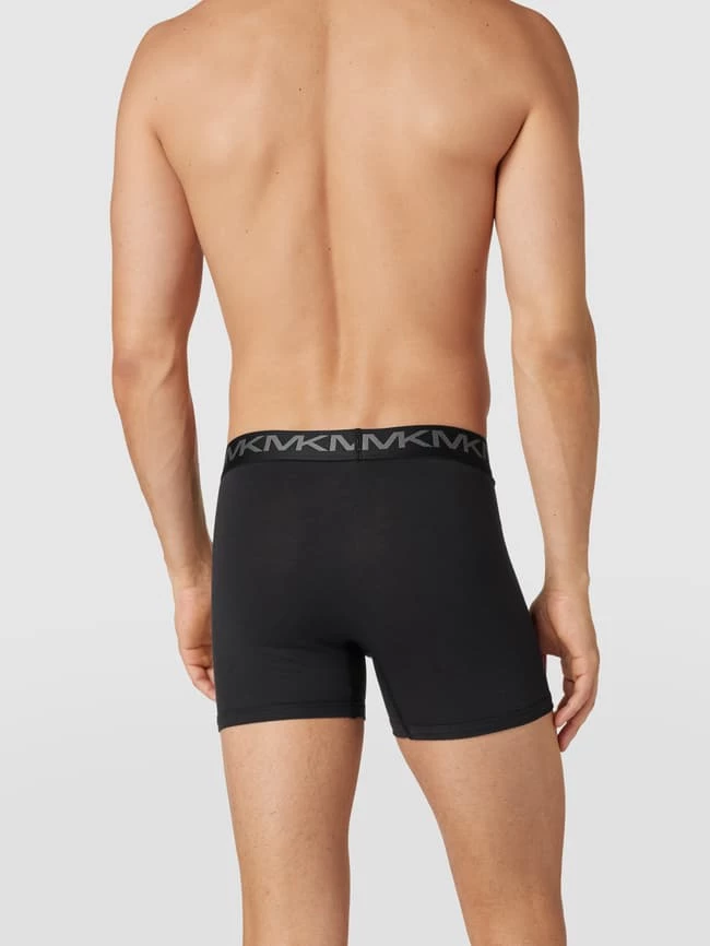 Coupon ? MICHAEL Michael Kors Trunks Mit Logo-Bund Im 3er-Pack Modell 'STRETCH FACTOR BOXER' - Schwarz ⭐ 4 Coupon ? MICHAEL Michael Kors Trunks Mit Logo-Bund Im 3er-Pack Modell 'STRETCH FACTOR BOXER' - Schwarz ⭐ – Bild 4