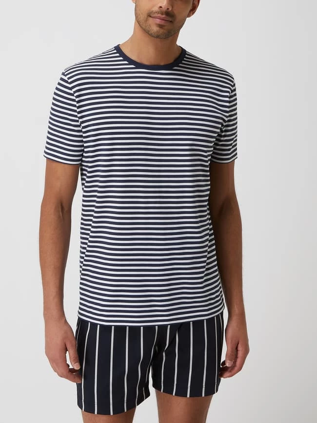 Angebote ❤️ Mey Lounge-Oberteil Mit Streifenmuster - Dunkelblau ? 4 Angebote ❤️ Mey Lounge-Oberteil Mit Streifenmuster - Dunkelblau ? – Bild 4