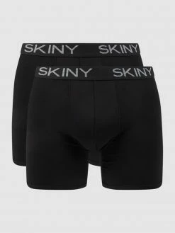 Coupon ? Skiny Trunks Mit Stretch-Anteil Im 2er-Pack - Schwarz ⭐