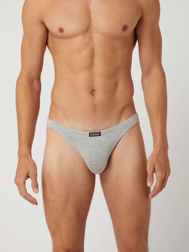 Großhandel ? Bruno Banani Slip Aus Modalmischung Modell 'Infinity' - Mittelgrau Meliert ⌛ 3 Großhandel ? Bruno Banani Slip Aus Modalmischung Modell 'Infinity' - Mittelgrau Meliert ⌛ – Bild 3