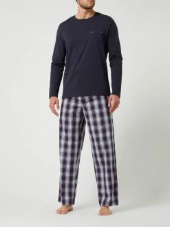 Aktion ⌛ Jockey Pyjama Aus Baumwolle - Dunkelblau ?