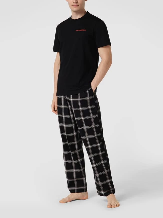 Beste Bewertungen von ? Karl Lagerfeld Pyjama Mit Brand-Schriftzug - Schwarz ❤️ 1 Beste Bewertungen von ? Karl Lagerfeld Pyjama Mit Brand-Schriftzug - Schwarz ❤️