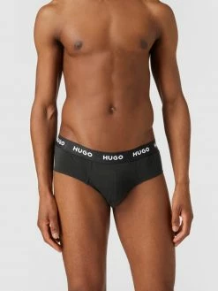 Budget ✔️ HUGO Slip Mit Label-Schriftzug Im 3er-Pack - Schwarz ?