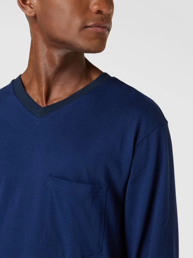 Neu ⭐ Schiesser Nachthemd Mit Allover-Muster - Royalblau ? 3 Neu ⭐ Schiesser Nachthemd Mit Allover-Muster - Royalblau ? – Bild 3