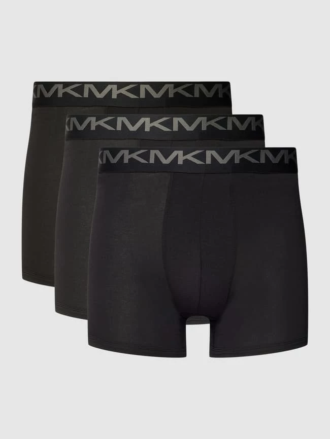 Coupon ? MICHAEL Michael Kors Trunks Mit Logo-Bund Im 3er-Pack Modell 'STRETCH FACTOR BOXER' - Schwarz ⭐ 2 Coupon ? MICHAEL Michael Kors Trunks Mit Logo-Bund Im 3er-Pack Modell 'STRETCH FACTOR BOXER' - Schwarz ⭐ – Bild 2