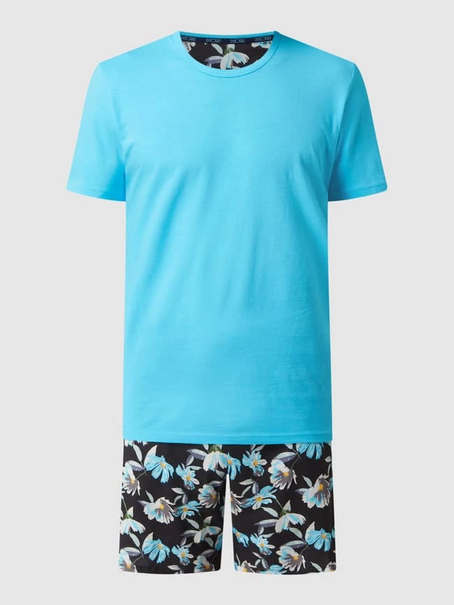 Schlussverkauf ? HOM Pyjama Aus Baumwolle Modell 'Eden Roc' - Türkis ? 2 Schlussverkauf ? HOM Pyjama Aus Baumwolle Modell 'Eden Roc' - Türkis ? – Bild 2