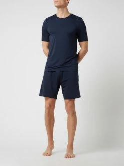 Angebote ? Huber Bodywear Pyjama-Hose Mit Modal-Anteil - Marineblau ?