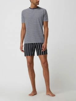 Angebote ❤️ Mey Lounge-Oberteil Mit Streifenmuster - Dunkelblau ?