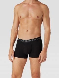 Brandneu ? MICHAEL Michael Kors Trunks Mit Label-Details Im 3er-Pack Modell 'Factor' - Schwarz ?