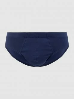 Aktion ❤️ Hanro Slip Mit Stretch-Anteil - Dunkelblau ?