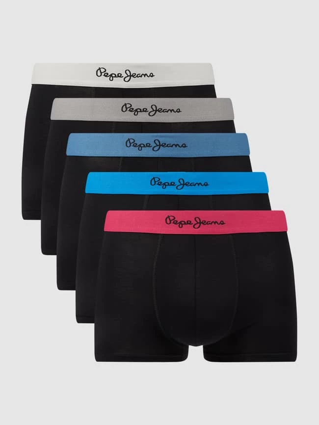Angebote ? Pepe ? Jeans Trunks Mit Stretch-Anteil Im 5er-Pack Modell 'Keaton' - Mittelgrau Meliert ? 1 Angebote ? Pepe ? Jeans Trunks Mit Stretch-Anteil Im 5er-Pack Modell 'Keaton' - Mittelgrau Meliert ?