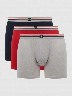 Am billigsten ✨ Bugatti Trunks Im 3er-Pack - Rot ✨