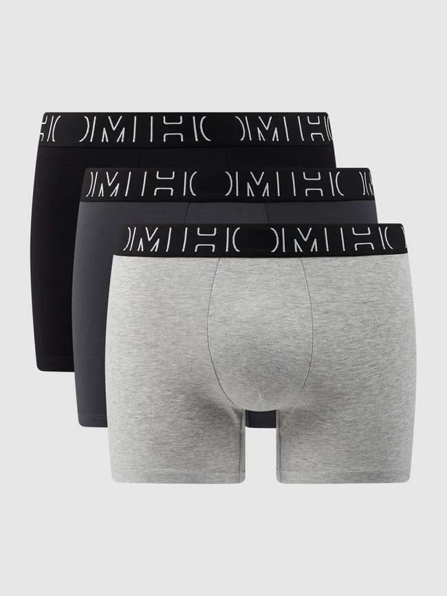 Billig ✨ HOM Trunks Mit Stretch-Anteil Im 3er-Pack Modell 'Patrick' - Dunkelgrau ✨ 1 Billig ✨ HOM Trunks Mit Stretch-Anteil Im 3er-Pack Modell 'Patrick' - Dunkelgrau ✨