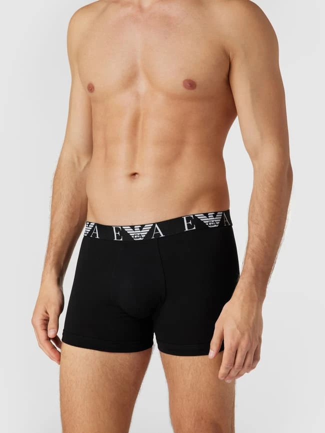 Besorgen ✔️ Emporio Armani Trunks Mit Brand-Schriftzug Im 3er-Pack - Schwarz ? 1 Besorgen ✔️ Emporio Armani Trunks Mit Brand-Schriftzug Im 3er-Pack - Schwarz ?