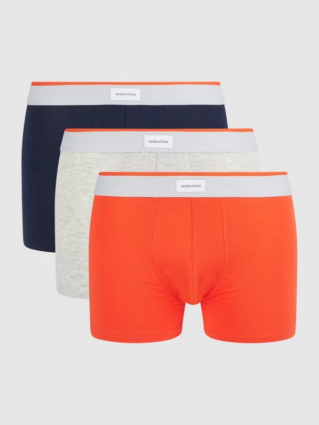Bestpreis ⭐ Seidensticker Trunks Mit Stretch-Anteil Im 3er-Pack - Orange ✔️ 1 Bestpreis ⭐ Seidensticker Trunks Mit Stretch-Anteil Im 3er-Pack - Orange ✔️