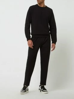 Schlussverkauf ? Guess Lounge-Hose Mit Stretch-Anteil Modell 'Meyer' - Schwarz ✔️