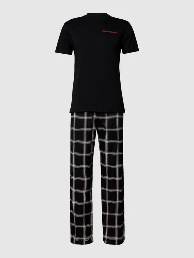 Beste Bewertungen von ? Karl Lagerfeld Pyjama Mit Brand-Schriftzug - Schwarz ❤️ 2 Beste Bewertungen von ? Karl Lagerfeld Pyjama Mit Brand-Schriftzug - Schwarz ❤️ – Bild 2