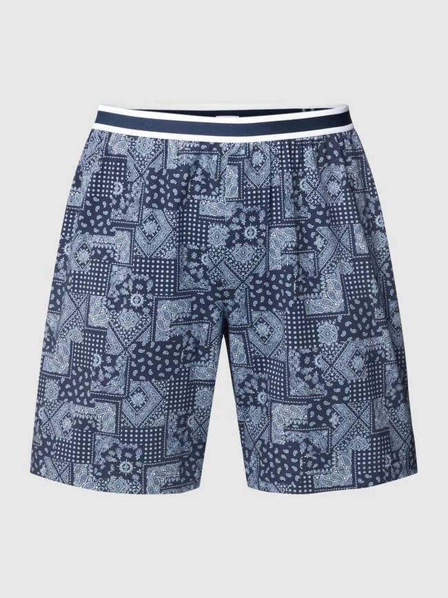 Schlussverkauf ⭐ Mey Pyjama-Shorts Mit Allover-Muster Modell 'PAISLEY' - Dunkelblau ✔️ 2 Schlussverkauf ⭐ Mey Pyjama-Shorts Mit Allover-Muster Modell 'PAISLEY' - Dunkelblau ✔️ – Bild 2
