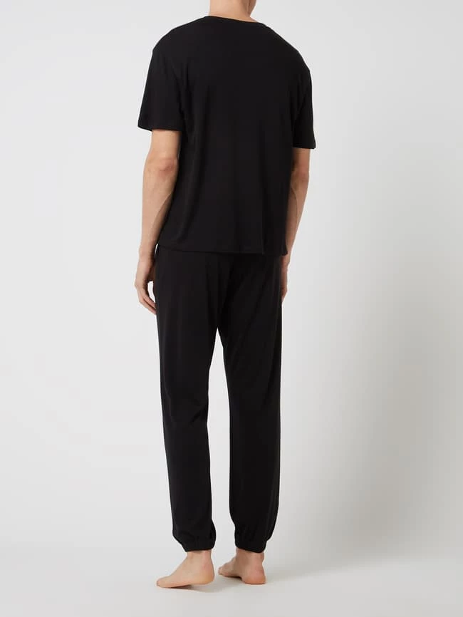 Am billigsten ? Karl Lagerfeld Pyjama Aus Lyocellmischung - Schwarz ❤️ 4 Am billigsten ? Karl Lagerfeld Pyjama Aus Lyocellmischung - Schwarz ❤️ – Bild 4