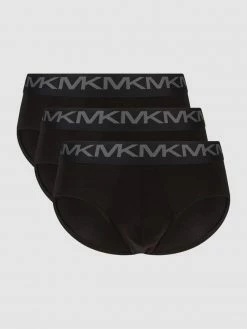 Neu ? MICHAEL Michael Kors Slip Mit Label-Schriftzug - Schwarz ?